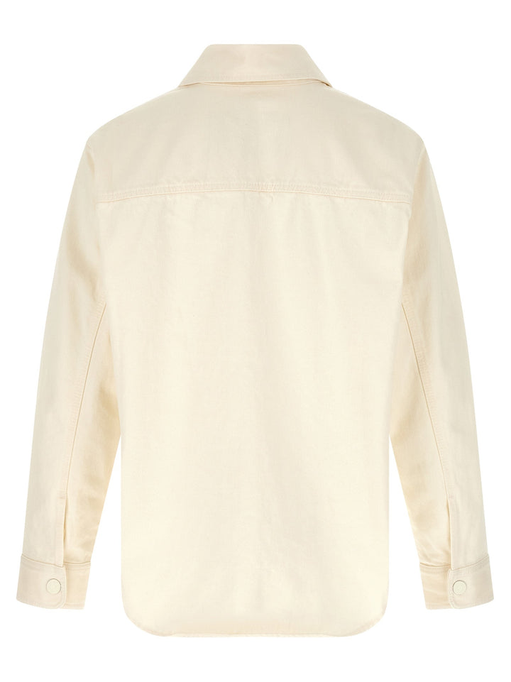 Ami Paris Beige Cotton Blouse