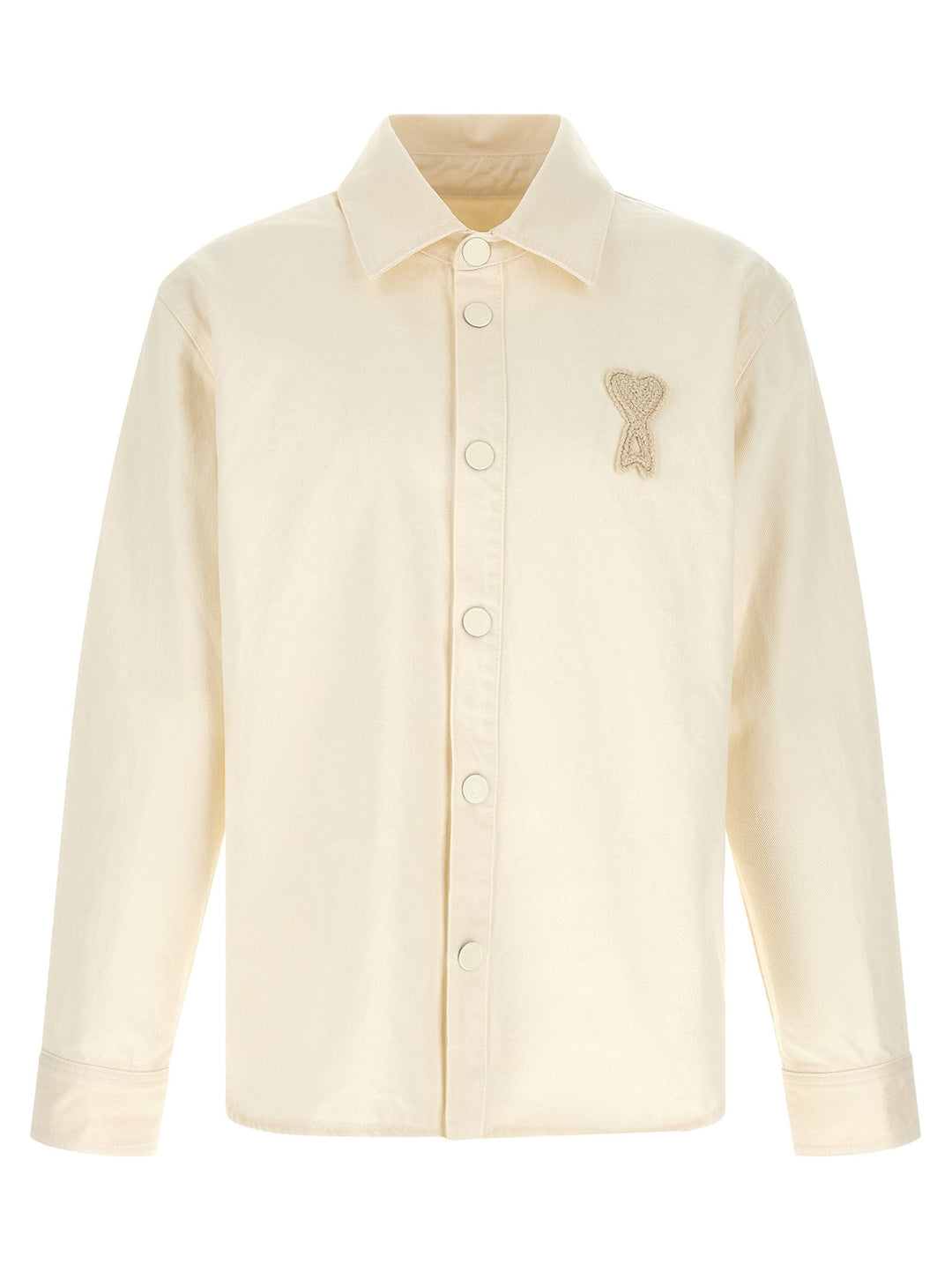 Ami Paris Beige Cotton Blouse