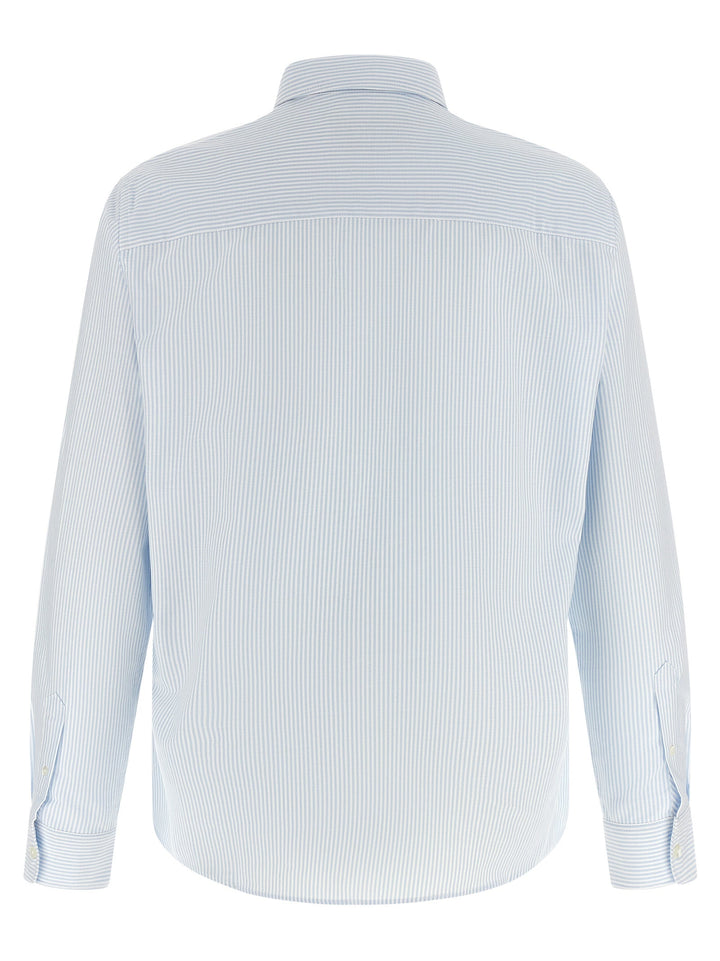 Ami Paris Blue Cotton Blouse