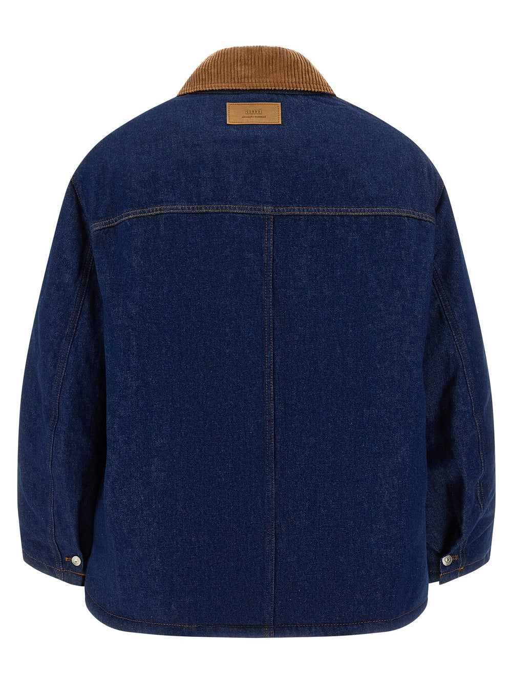 Men’s Ami Paris Blue Cotton Denim Jacket