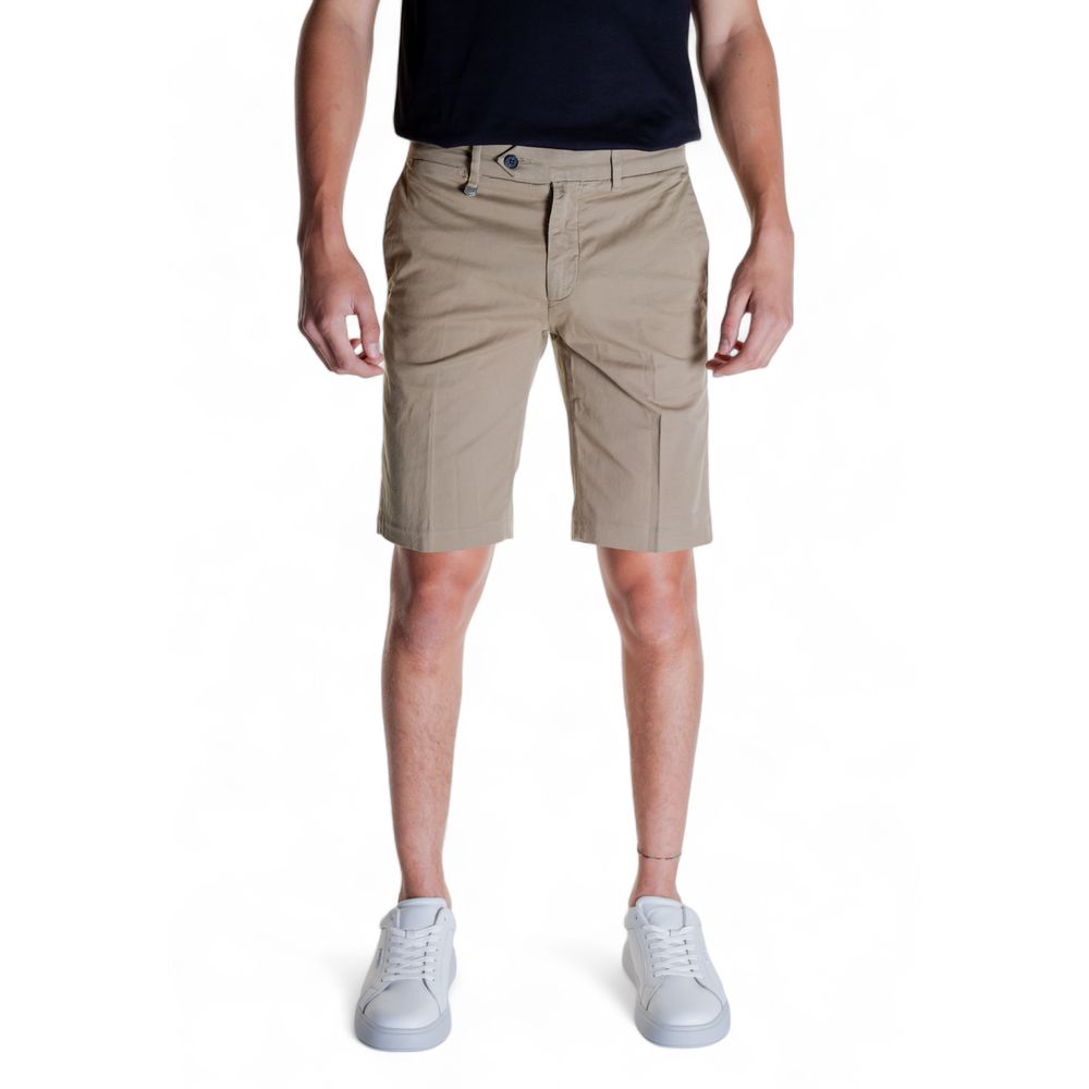 Men’s Antony Morato Beige Cotton Bermuda Shorts