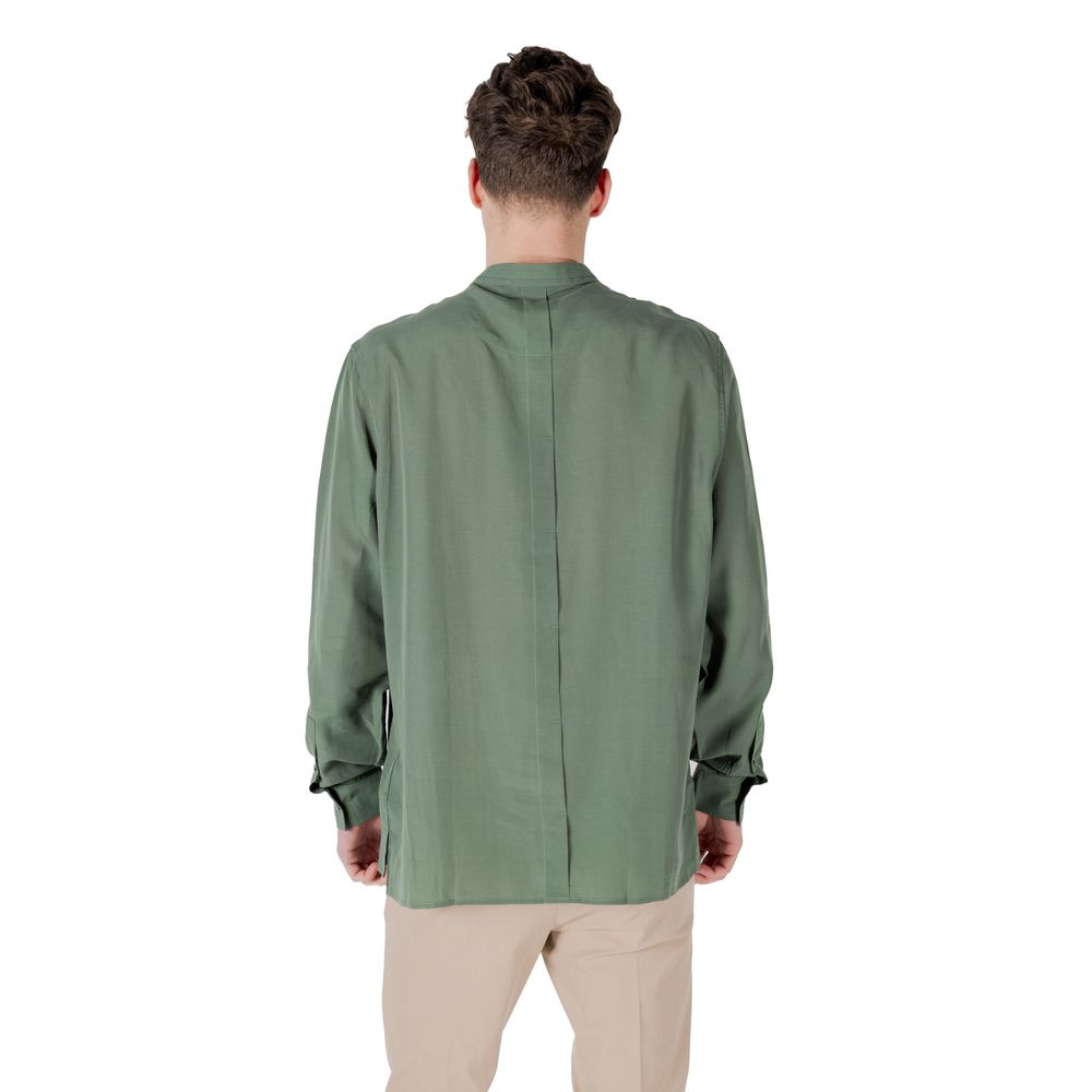 Antony Morato Bicolor Lyocell Shirt