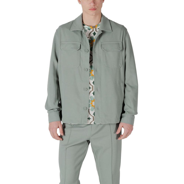 Men’s Antony Morato Bicolor Polyester Coat