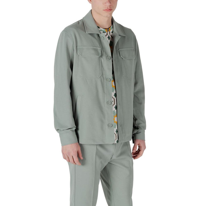 Men’s Antony Morato Bicolor Polyester Coat