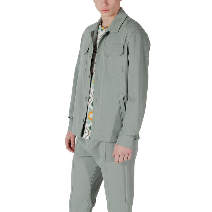 Men’s Antony Morato Bicolor Polyester Coat