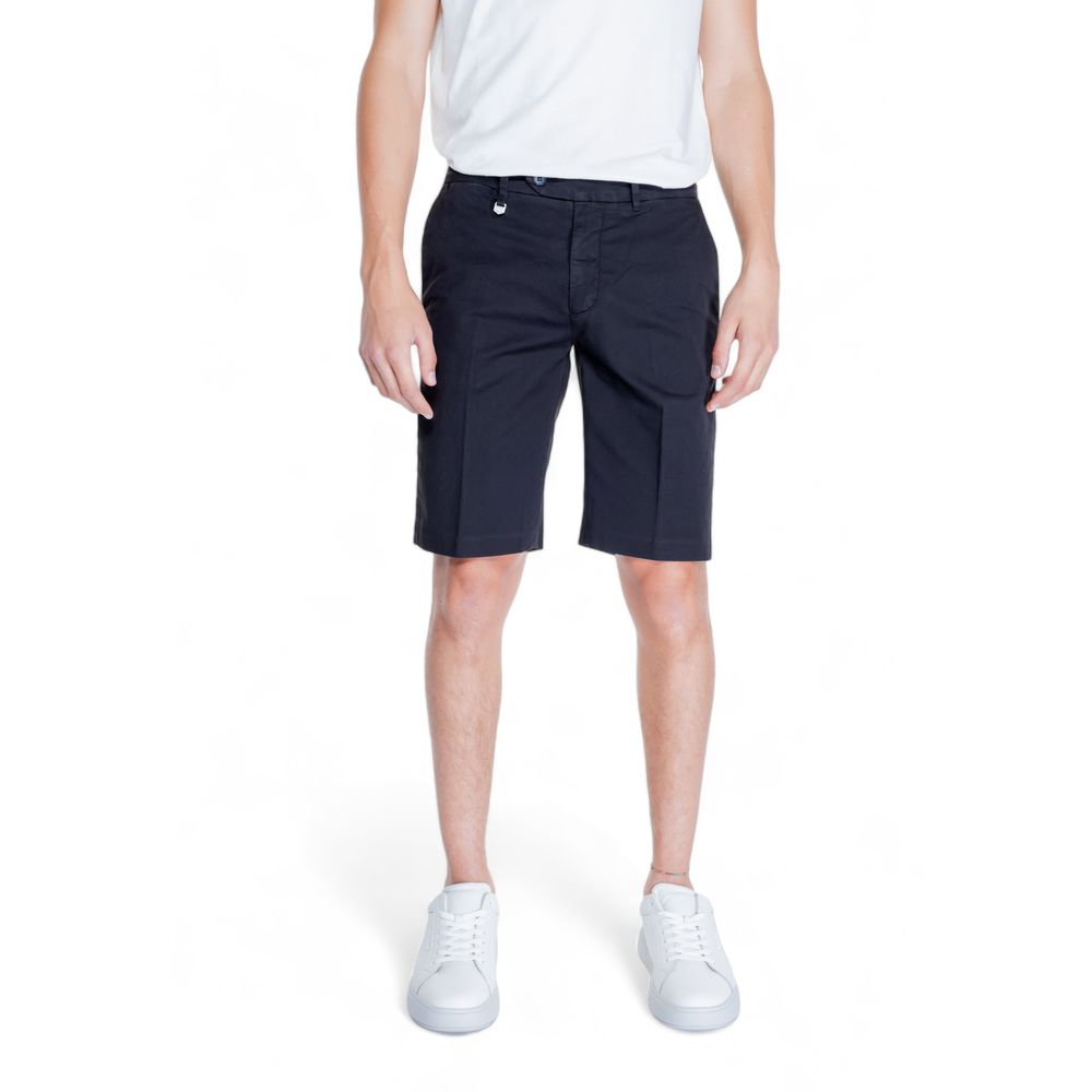 Men’s Antony Morato Black Cotton Bermuda Shorts