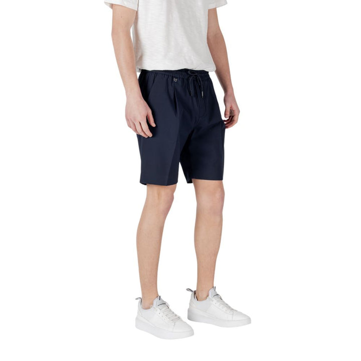 Men’s Antony Morato Blue Polyester Bermuda Shorts