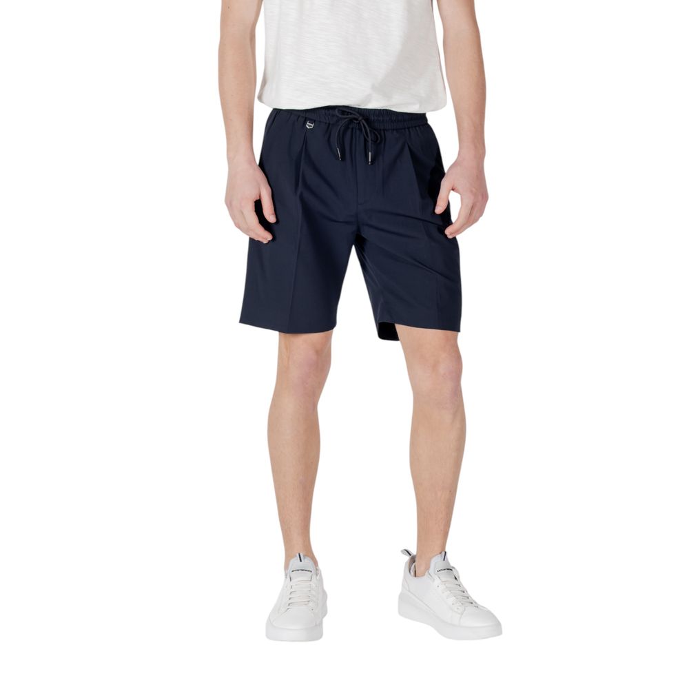 Men’s Antony Morato Blue Polyester Bermuda Shorts