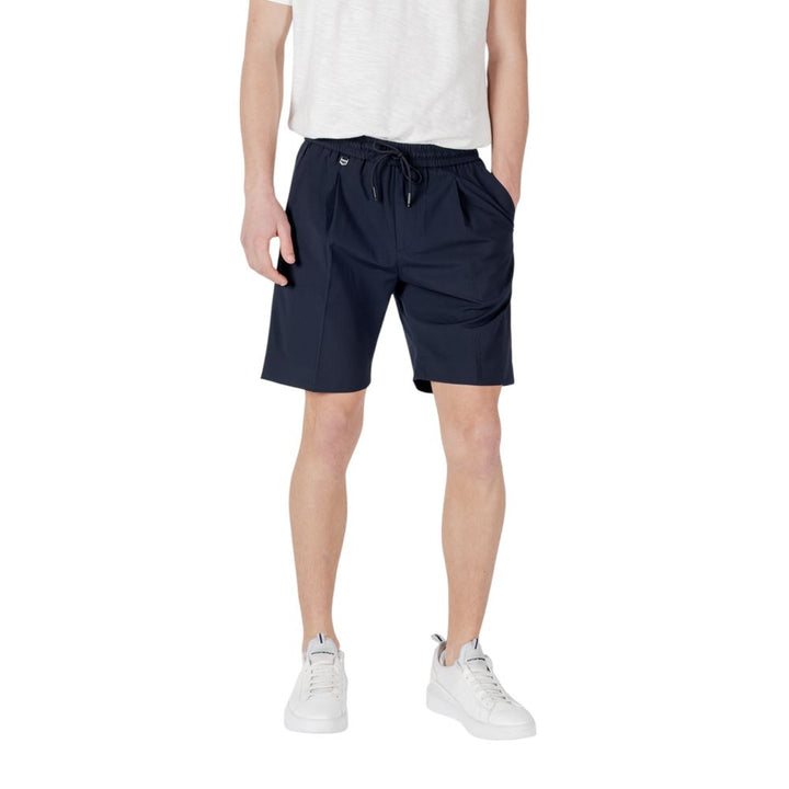 Men’s Antony Morato Blue Polyester Bermuda Shorts