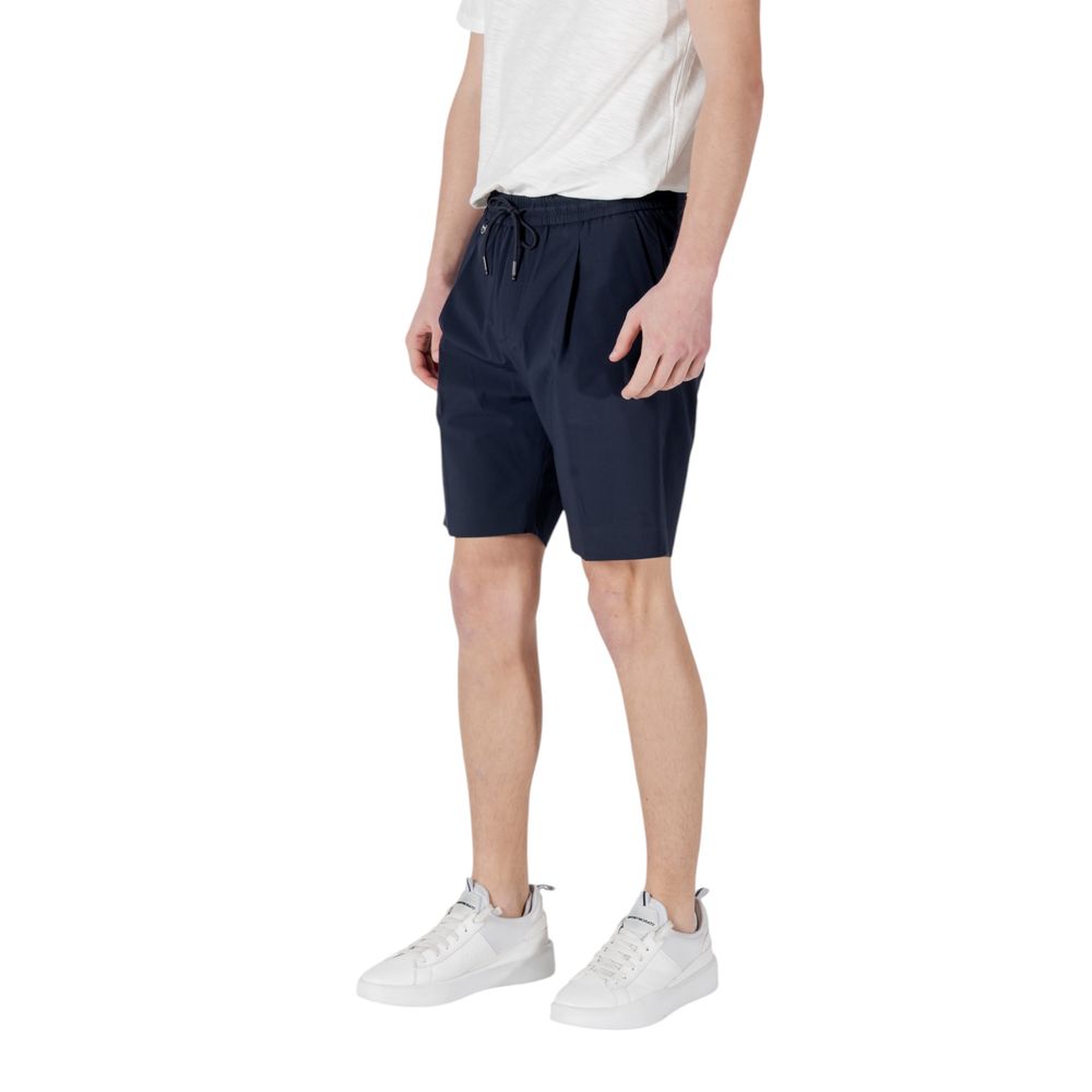 Men’s Antony Morato Blue Polyester Bermuda Shorts