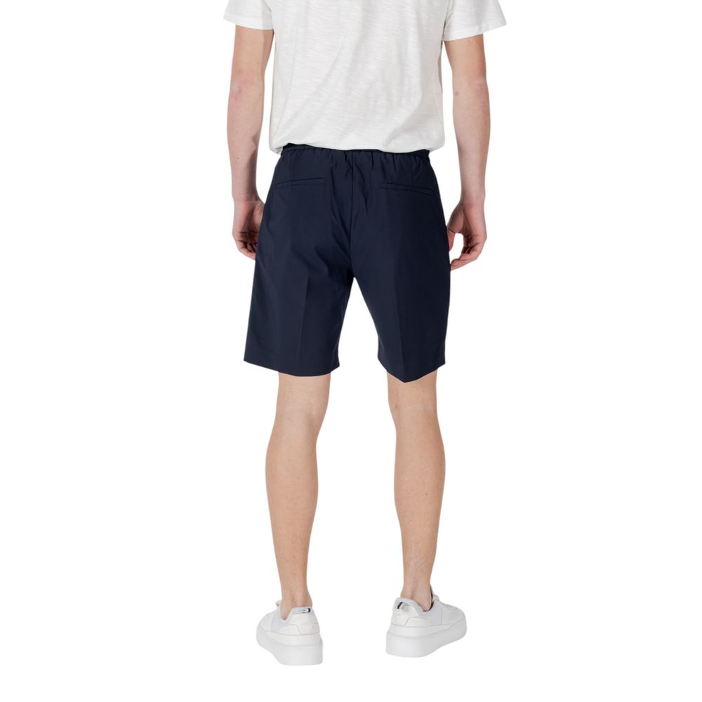 Men’s Antony Morato Blue Polyester Bermuda Shorts