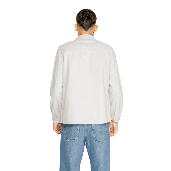 Men’s Antony Morato Gray Cotton Dress Shirt