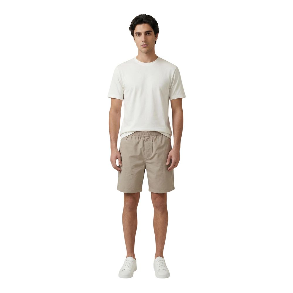 Men’s Armani Exchange Beige Cotton Knee Length