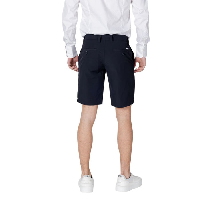 Men’s Armani Exchange Blue Polyamide Bermuda Shorts