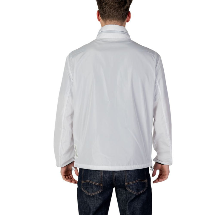 Men’s Armani Exchange White Polyester Shell Jacket
