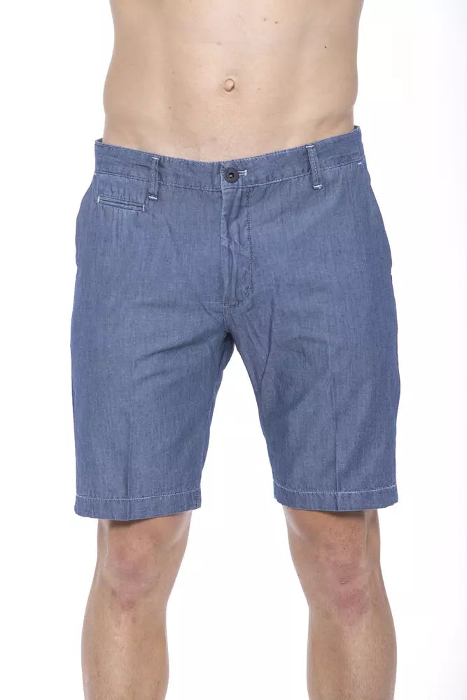 Men’s Armata Di Mare Blue Cotton Shorts