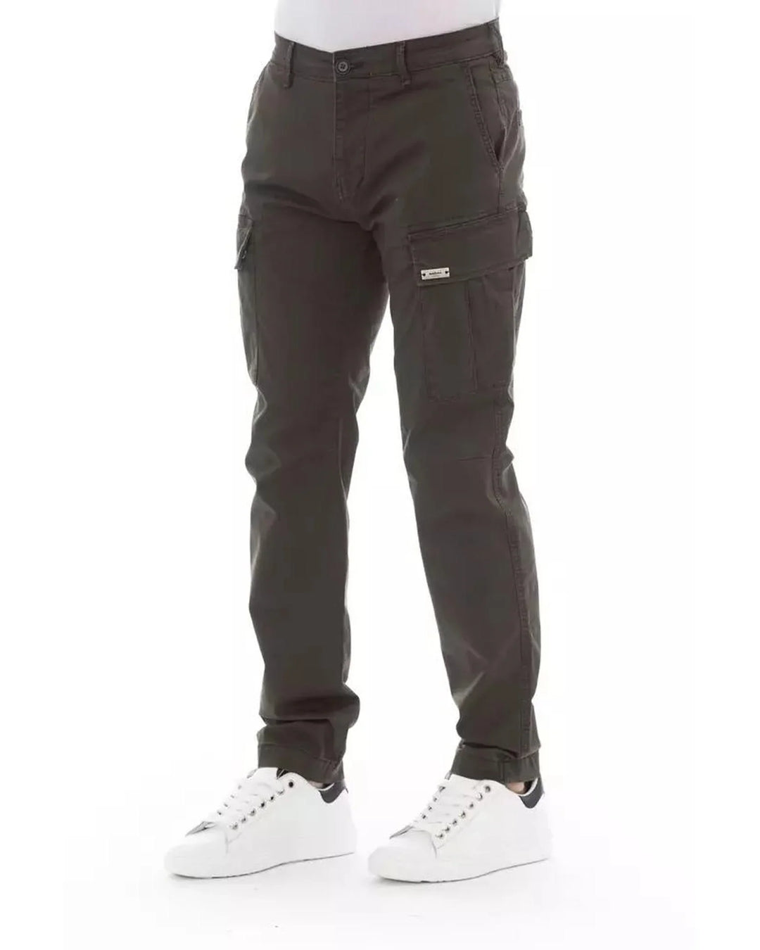 Men’s Baldinini Trend Army Cotton Cargo Pants