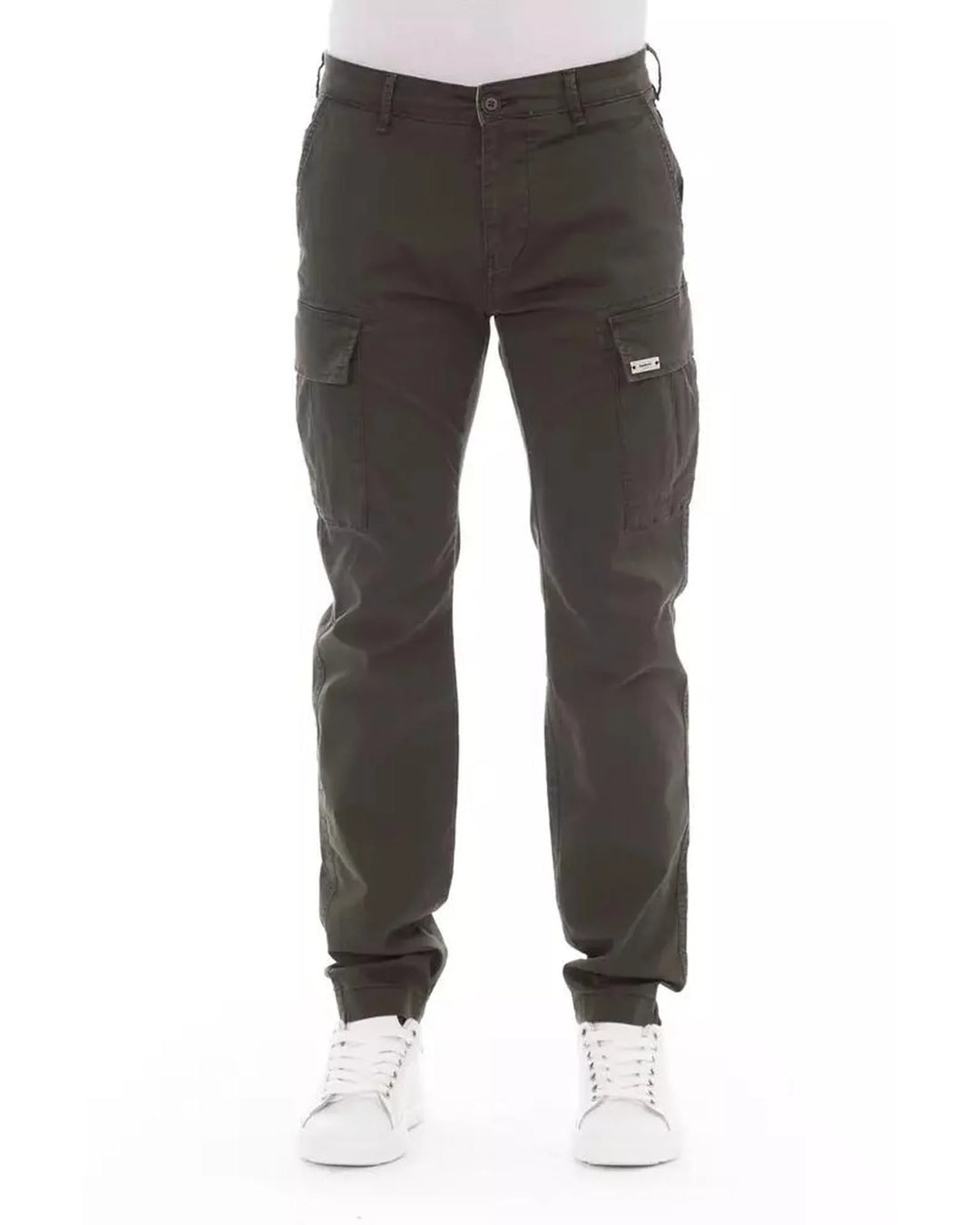 Men’s Baldinini Trend Army Cotton Cargo Pants