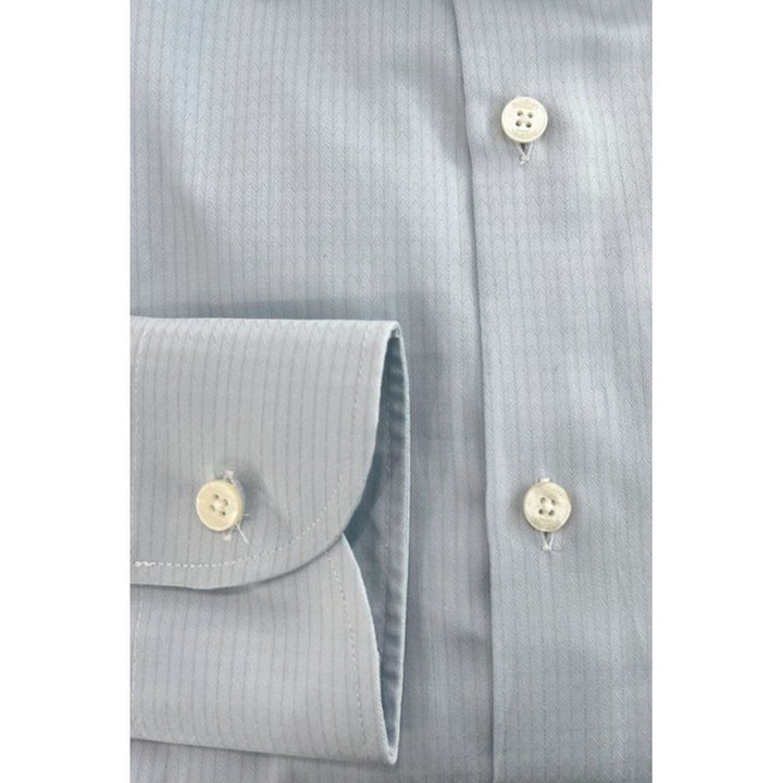 Men’s Baldinini Trend Light Blue Cotton Men Shirt