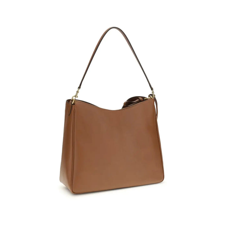 Men’s Balenciaga Beige Calf Leather Bos Taurus Shoulder Bag