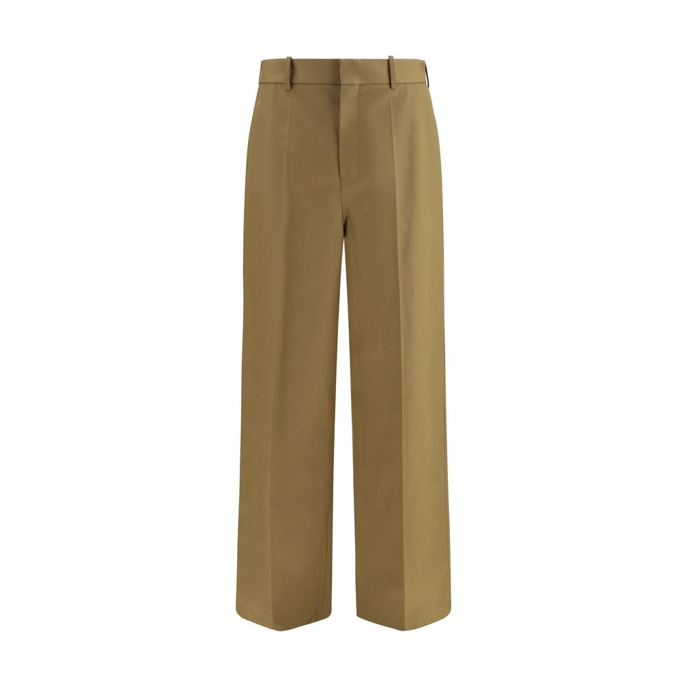 Men’s Balenciaga Beige Cotton Chino Pants