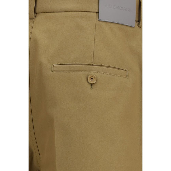 Men’s Balenciaga Beige Cotton Chino Pants