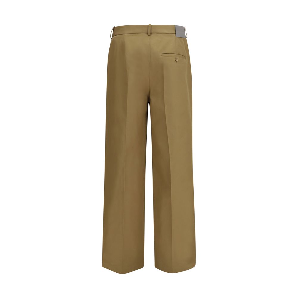 Men’s Balenciaga Beige Cotton Chino Pants