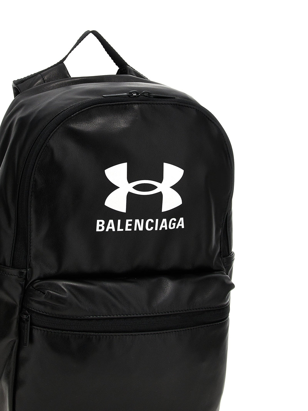 Men’s Balenciaga Bicolor Lamb Leather Backpack