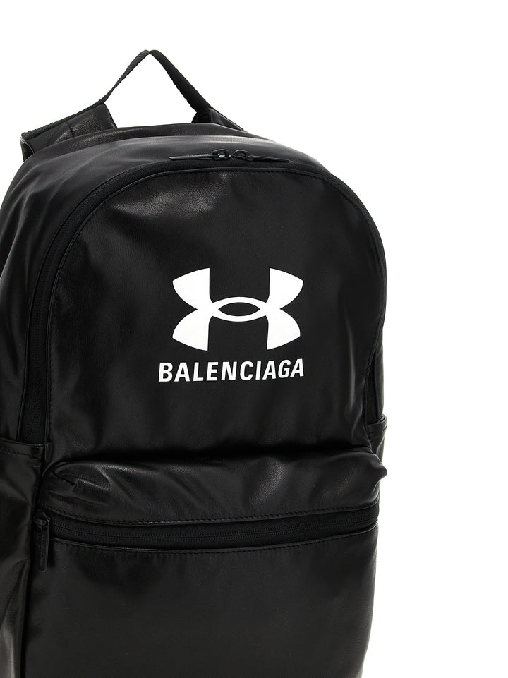 Men’s Balenciaga Bicolor Lamb Leather Backpack