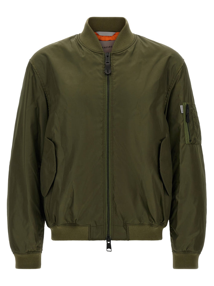 Men’s Balenciaga Bicolor Polyamide Bomber