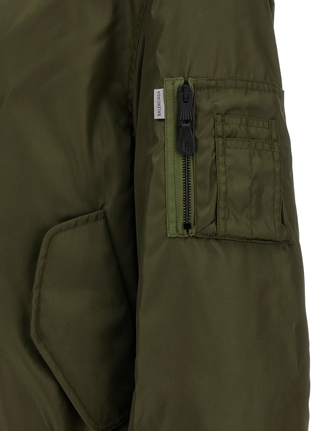 Men’s Balenciaga Bicolor Polyamide Bomber