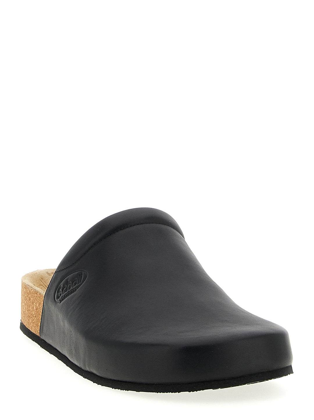 Men’s Balenciaga Black Calfskin Clogs
