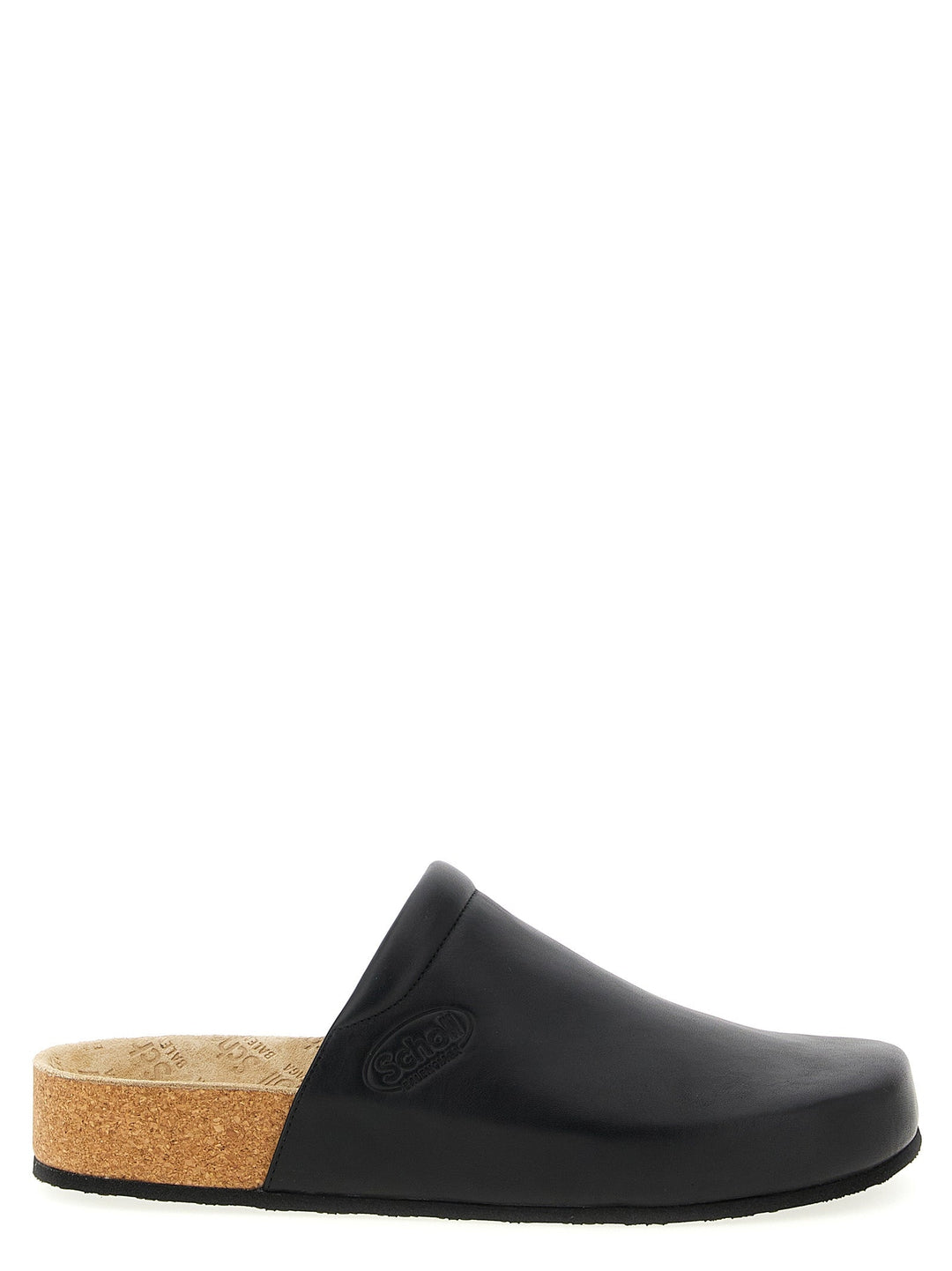 Men’s Balenciaga Black Calfskin Clogs