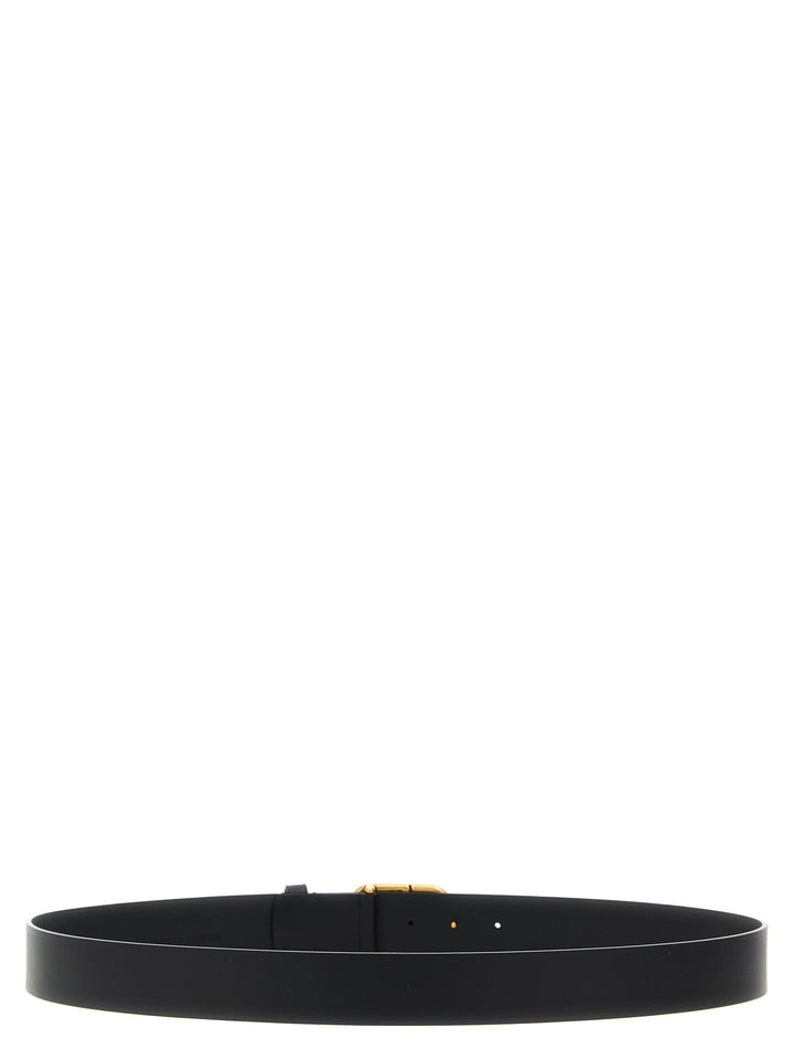 Balenciaga Black Calfskin Regular Belt