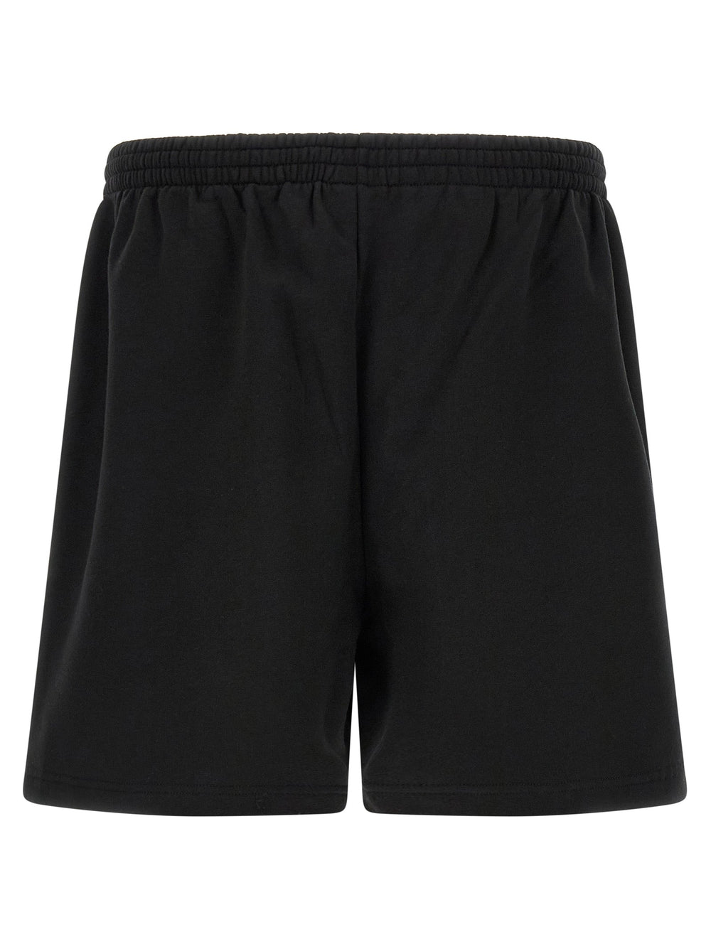 Men’s Balenciaga Black Cotton Bermuda Shorts