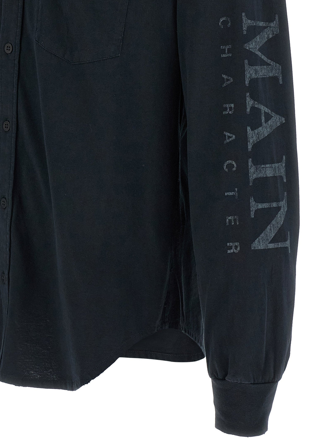 Balenciaga Black Cotton Blouse