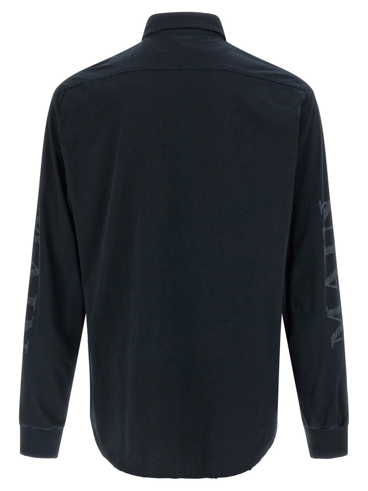 Balenciaga Black Cotton Blouse