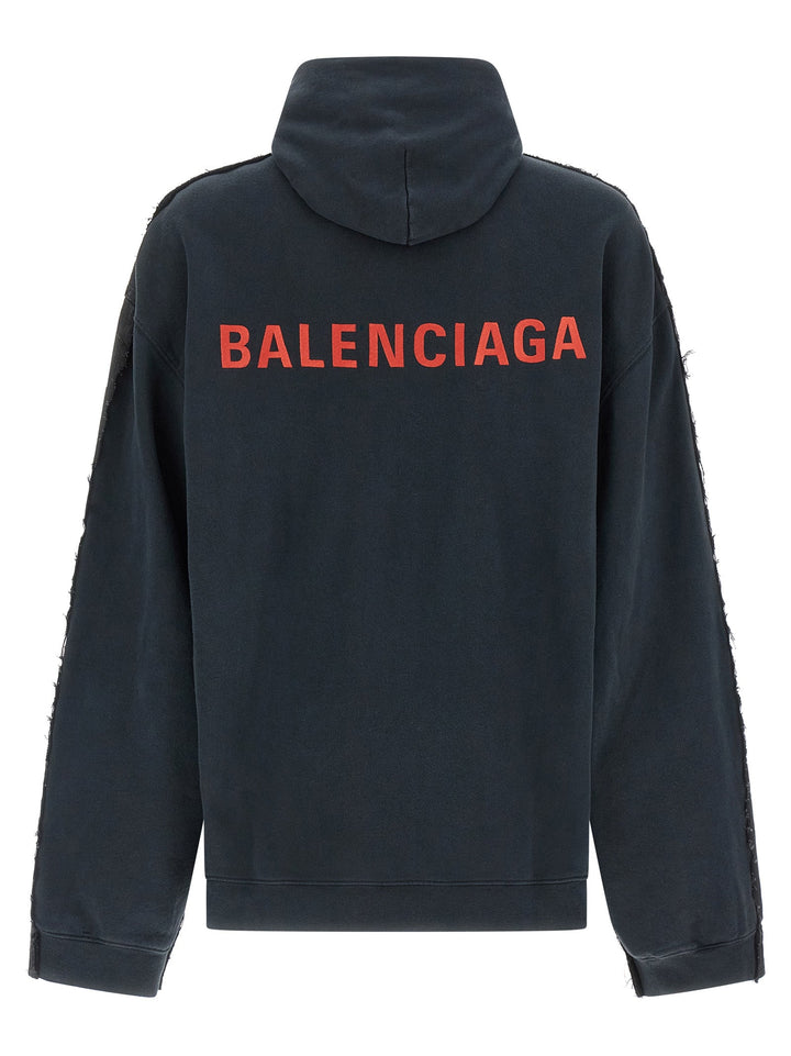 Men’s Balenciaga Black Cotton Denim Jacket