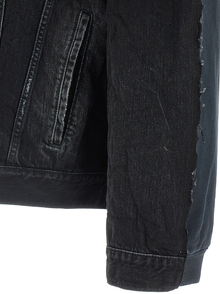 Men’s Balenciaga Black Cotton Denim Jacket