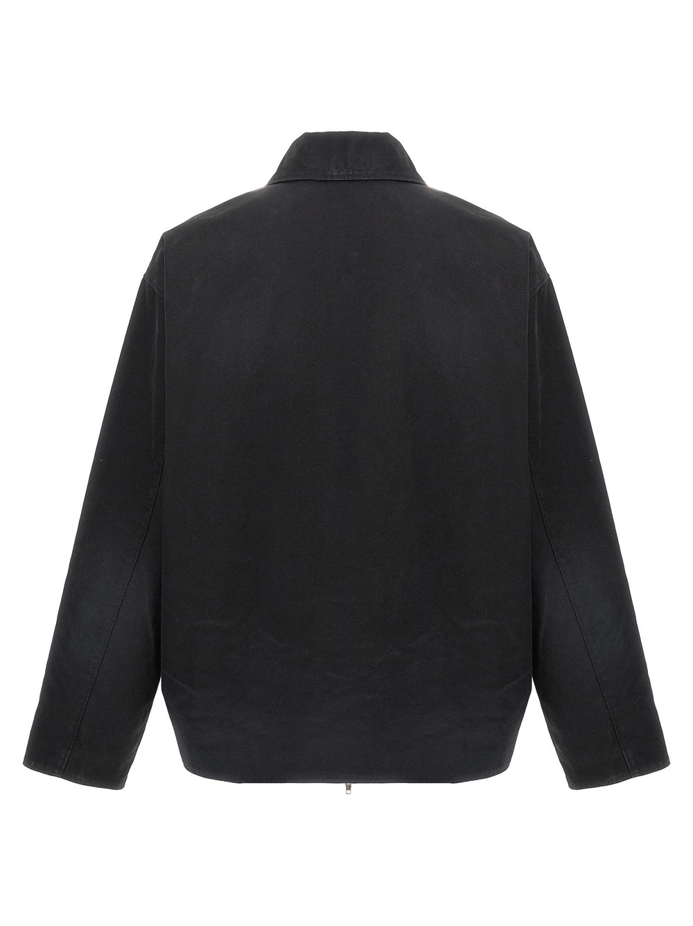Men’s Balenciaga Black Cotton Full-length Jacket