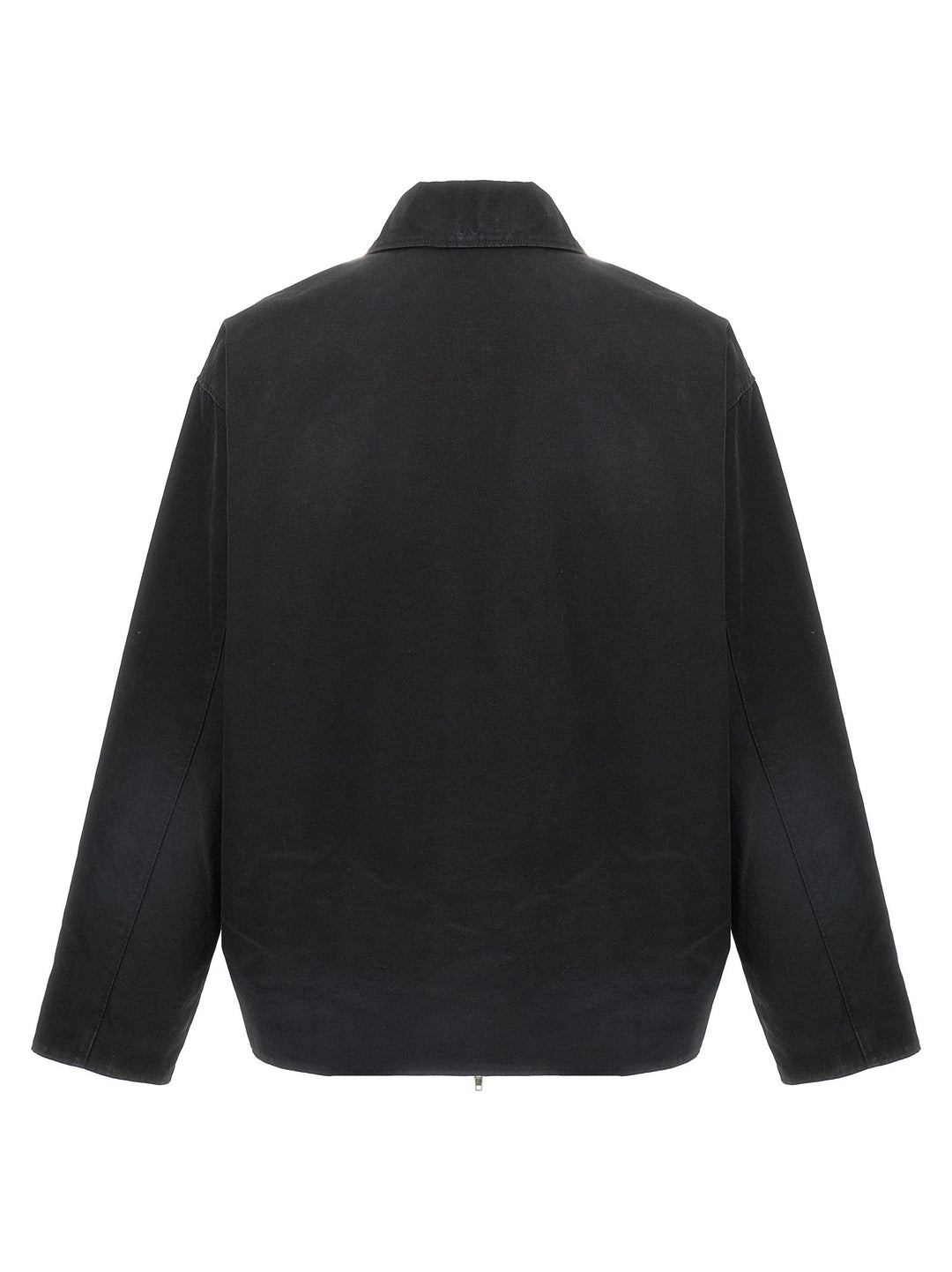 Men’s Balenciaga Black Cotton Full-length Jacket