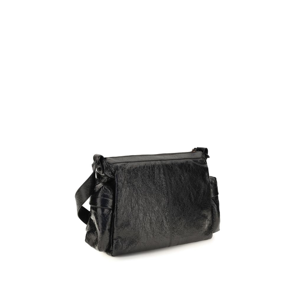 Men’s Balenciaga Black Lamb Ovis Aries Shoulder Bag