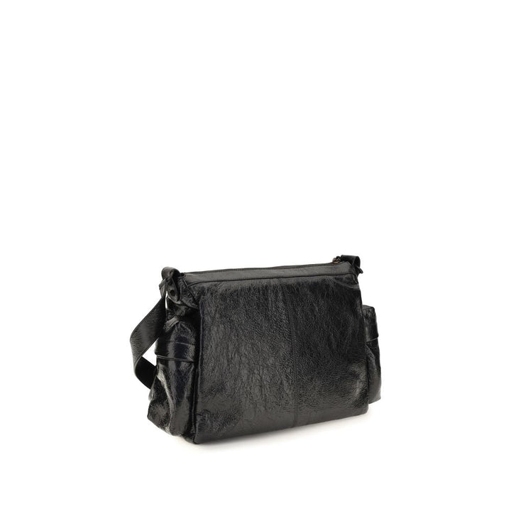 Men’s Balenciaga Black Lamb Ovis Aries Shoulder Bag
