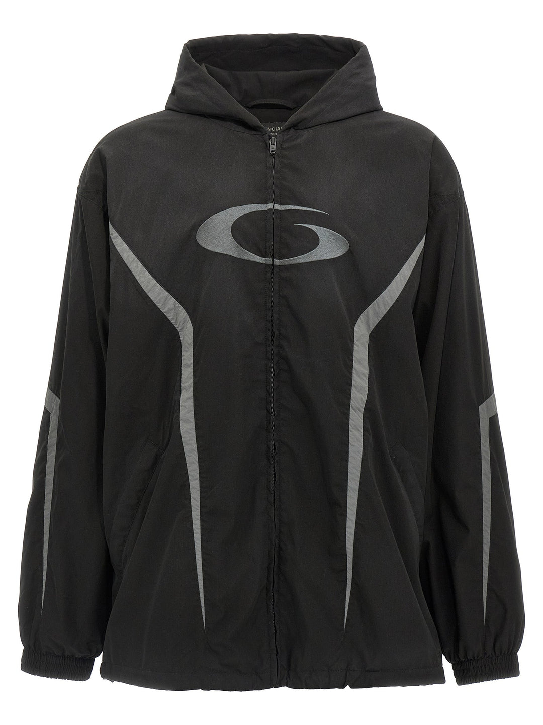 Men’s Balenciaga Black Polyester Shell Jacket