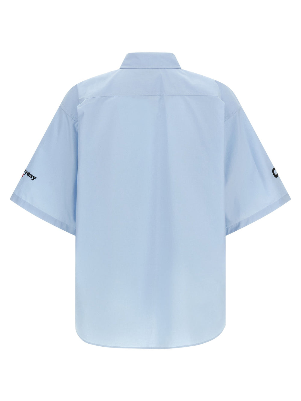 Balenciaga Blue Cotton Blouse