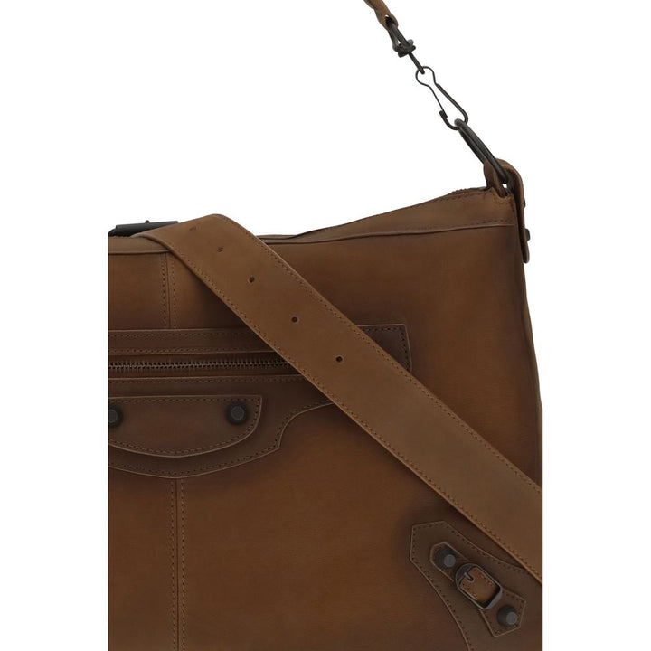 Men’s Balenciaga Brown Lamb Ovis Aries Shoulder Bag