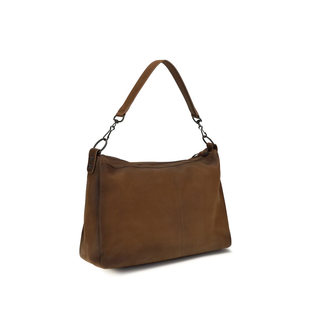 Men’s Balenciaga Brown Lamb Ovis Aries Shoulder Bag