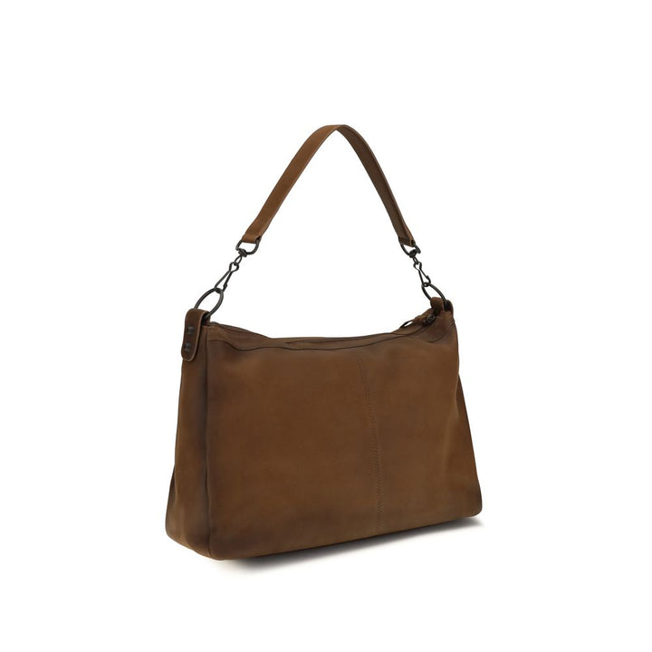 Men’s Balenciaga Brown Lamb Ovis Aries Shoulder Bag