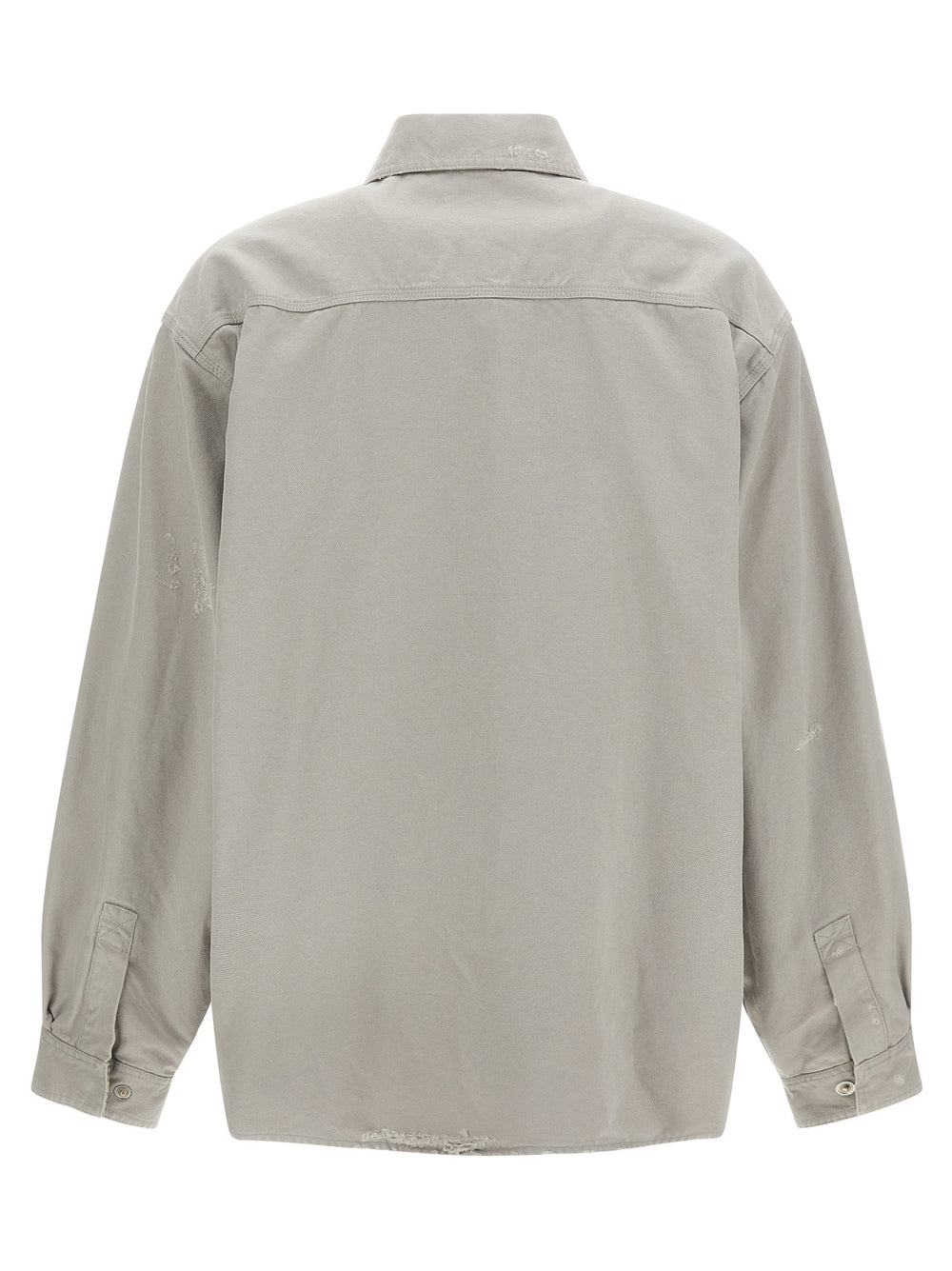 Balenciaga Gray Cotton Blouse