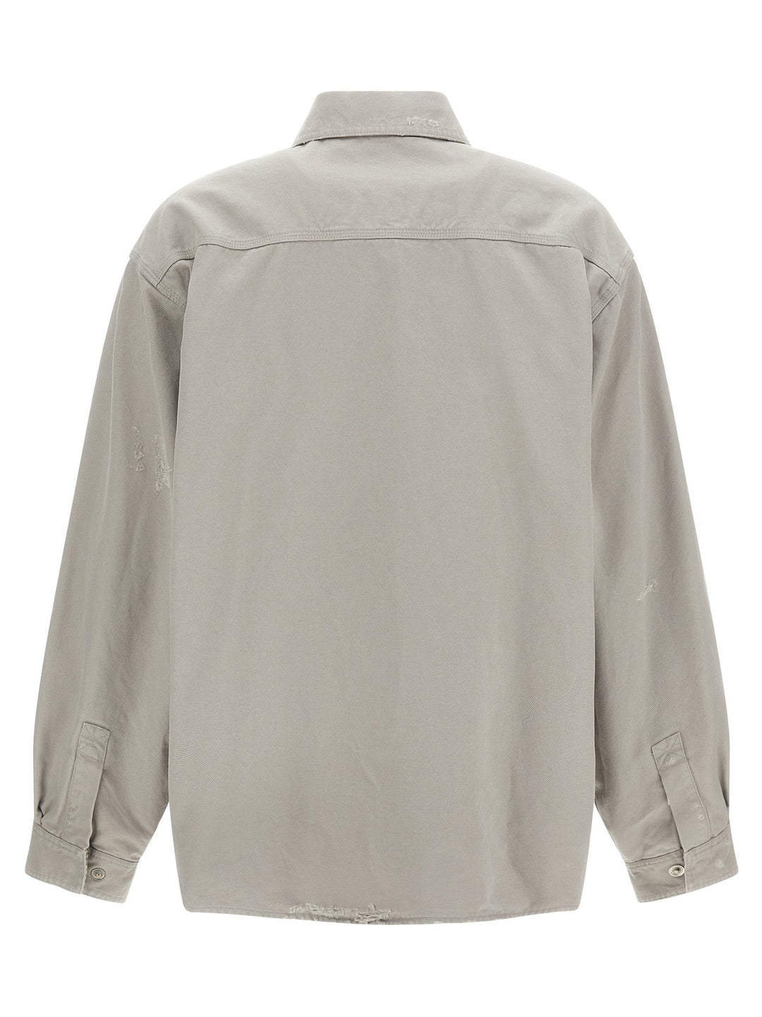 Balenciaga Gray Cotton Blouse